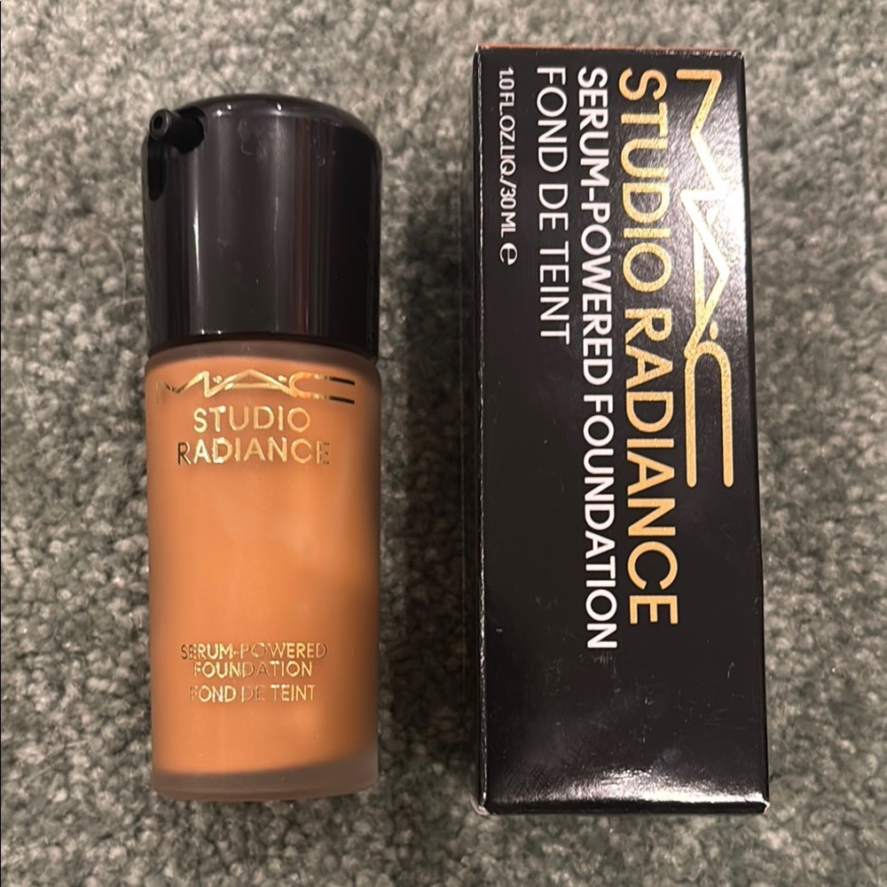 MAC Cosmetics Tan Foundation Liquid Medium Coverage NC 45
New In Box